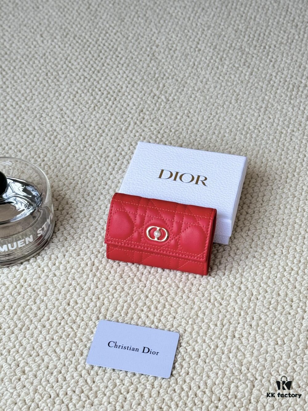 Dio Caro Mini Pearl Card Holder