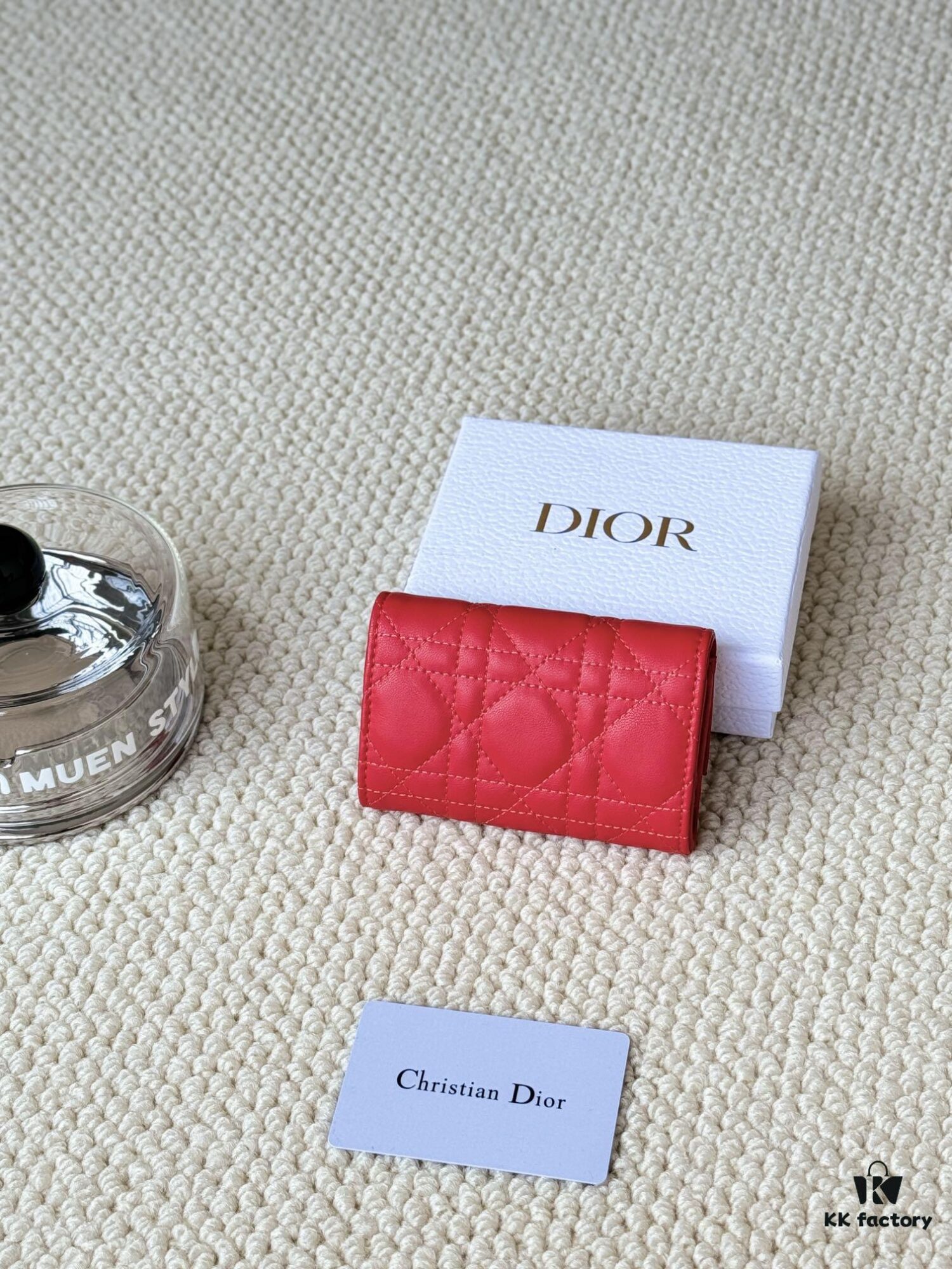 Dio Caro Mini Pearl Card Holder