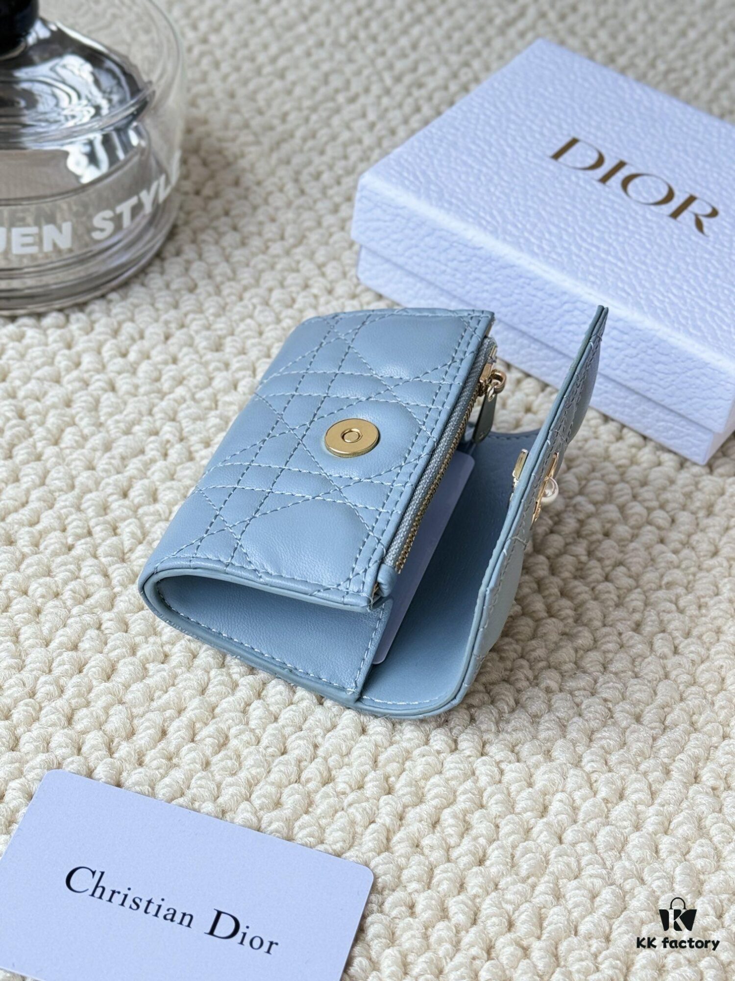 Dio Caro Mini Pearl Card Holder