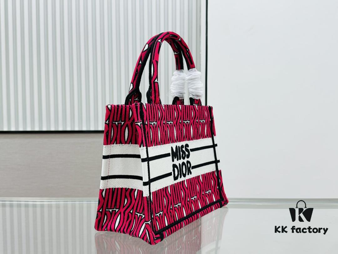 Authentic Thick Fabric Warning  ️ Small Size Book Tote