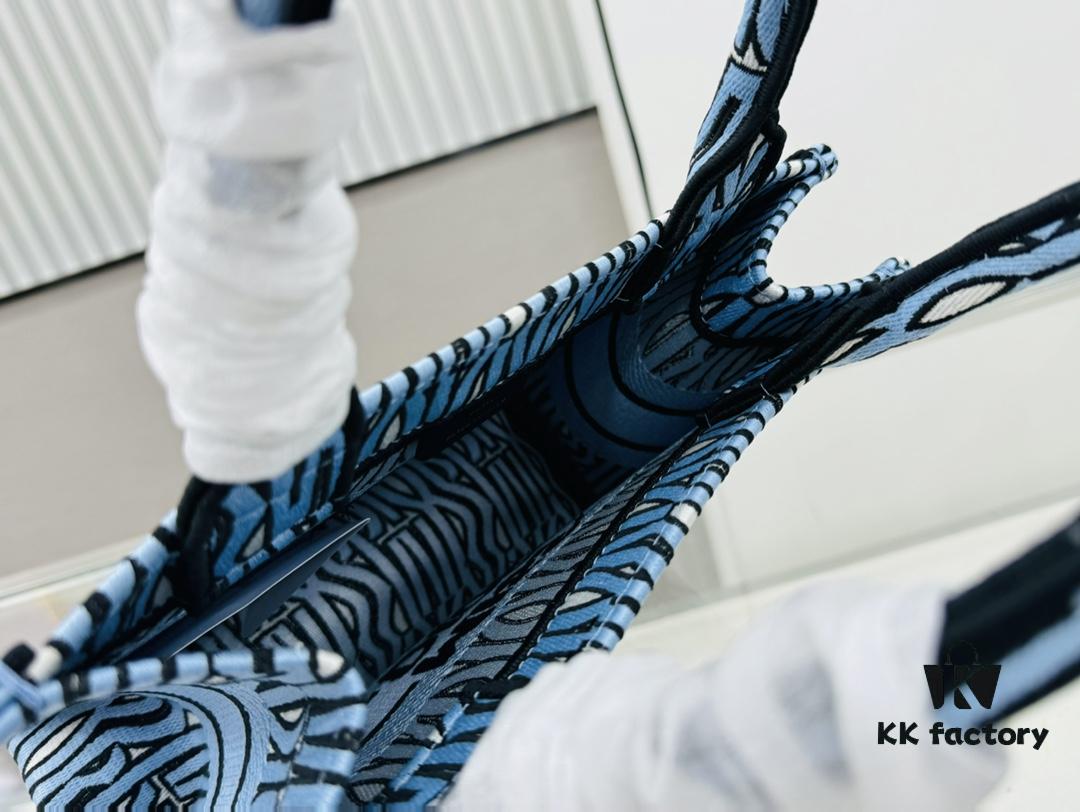 Authentic Thick Fabric Warning  ️ Small Size Book Tote