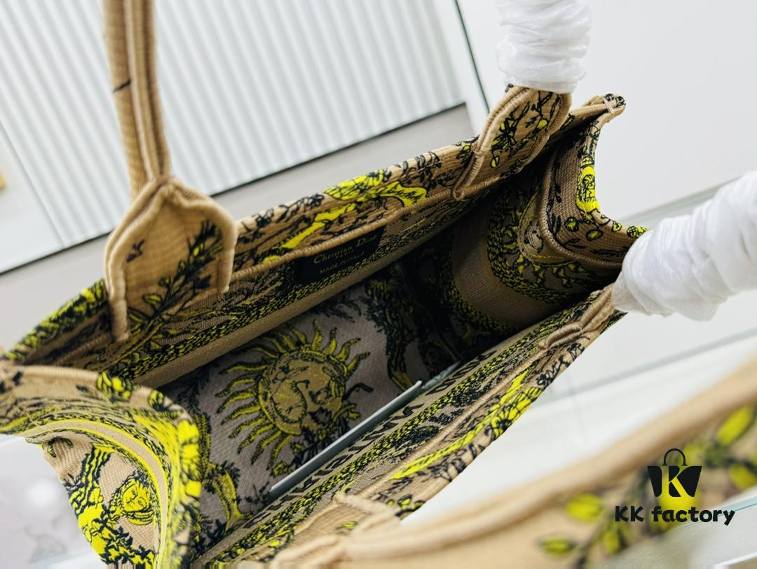 Authentic Thick Fabric Warning  ️ Small Size Book Tote