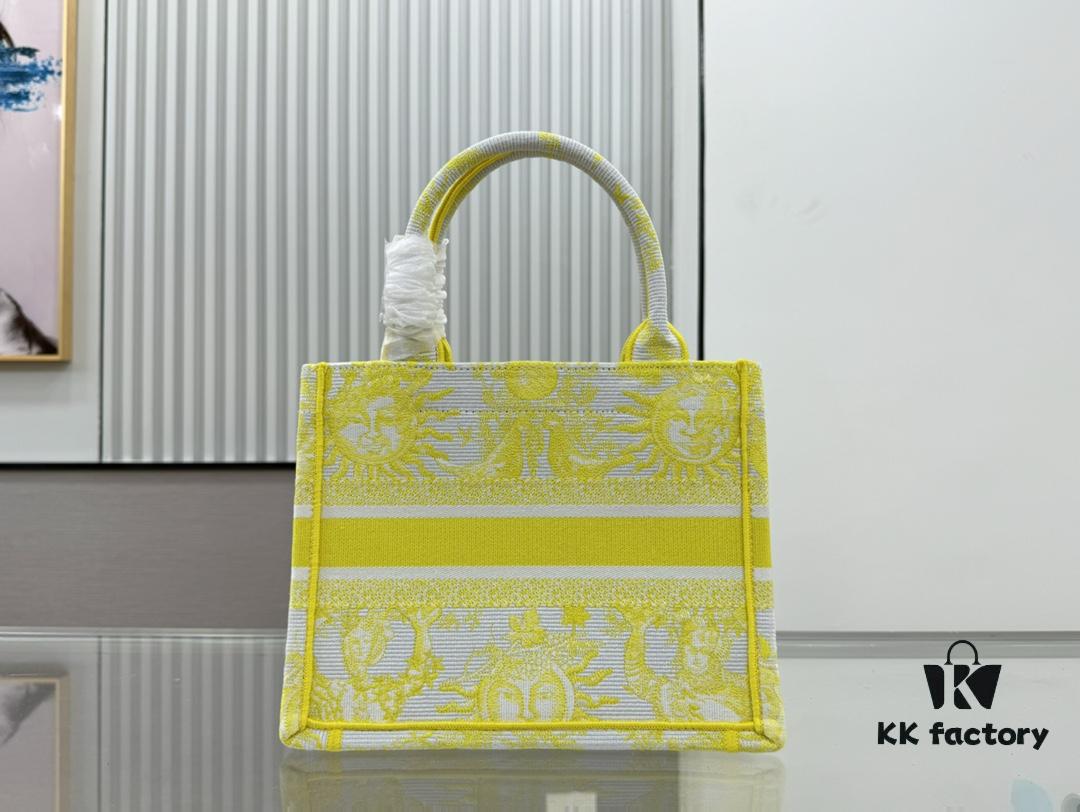 Authentic Thick Fabric Warning  ️ Small Size Book Tote