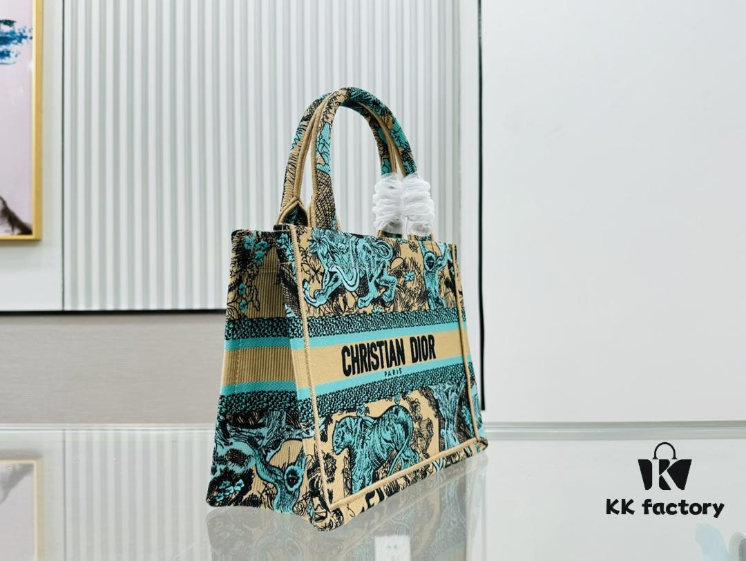 Authentic Thick Fabric Warning  ️ Small Size Book Tote