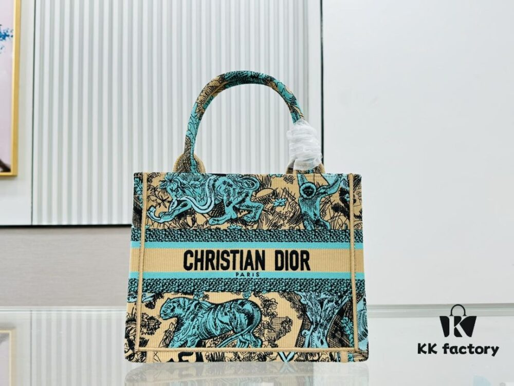 Authentic Thick Fabric Warning  ️ Small Size Book Tote