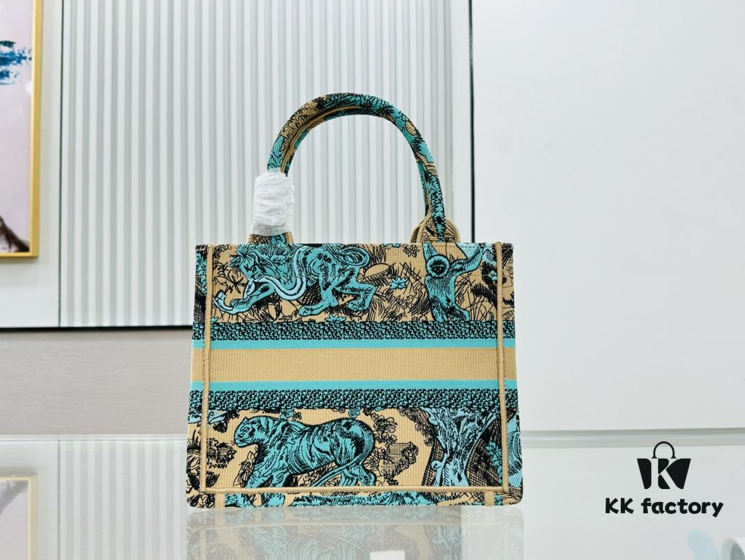 Authentic Thick Fabric Warning  ️ Small Size Book Tote