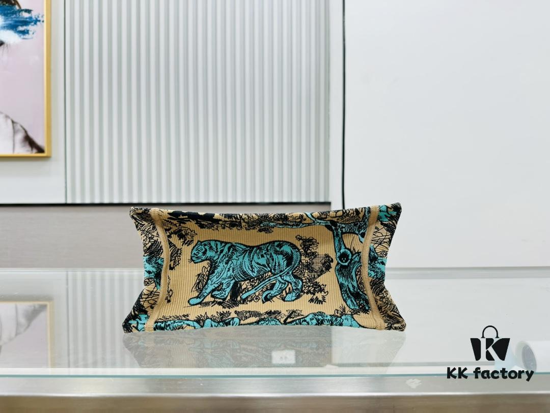 Authentic Thick Fabric Warning  ️ Small Size Book Tote