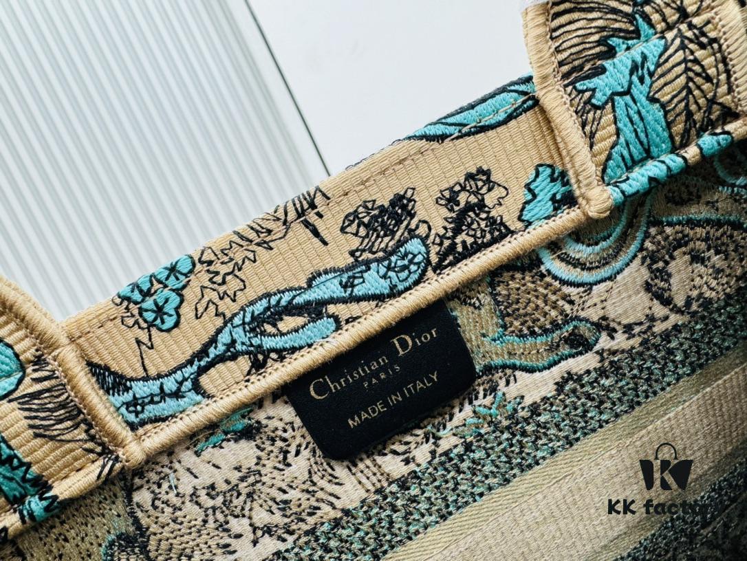 Authentic Thick Fabric Warning  ️ Small Size Book Tote