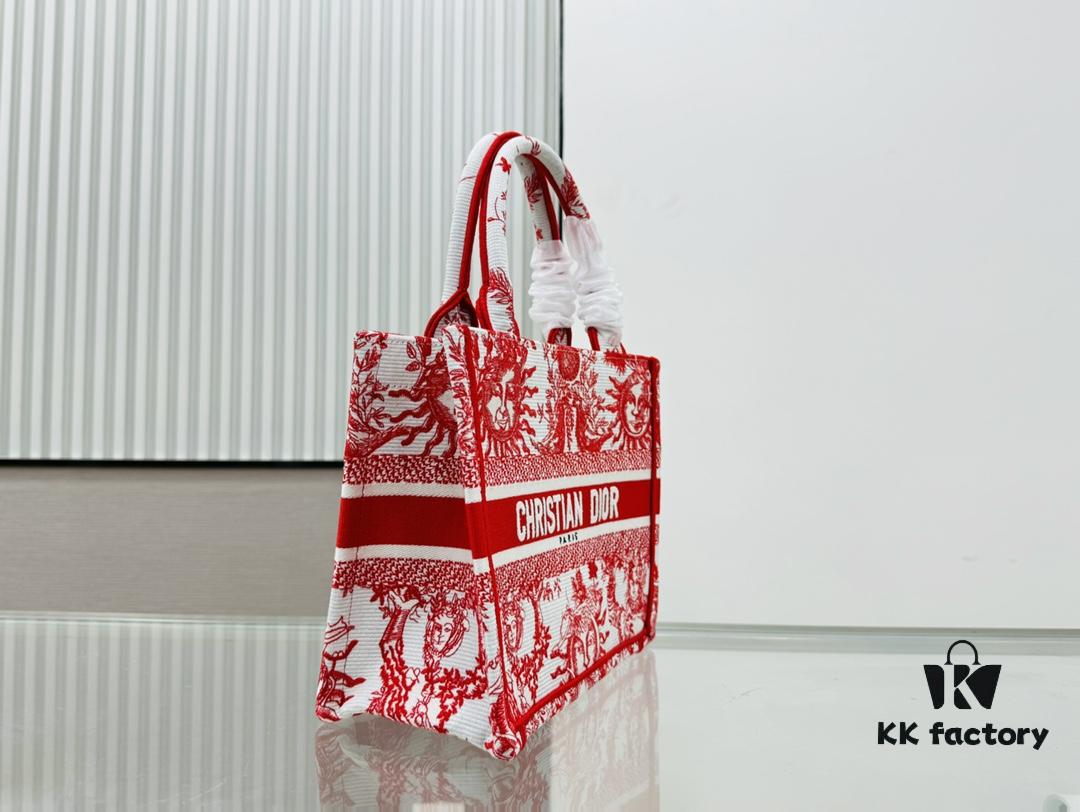 Authentic Thick Fabric Warning  ️ Small Size Book Tote