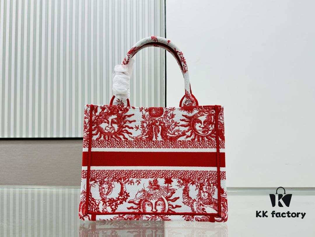 Authentic Thick Fabric Warning  ️ Small Size Book Tote