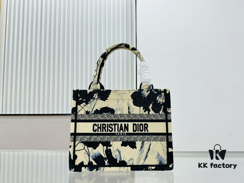 Authentic Thick Fabric Warning  ️ Small Size Book Tote