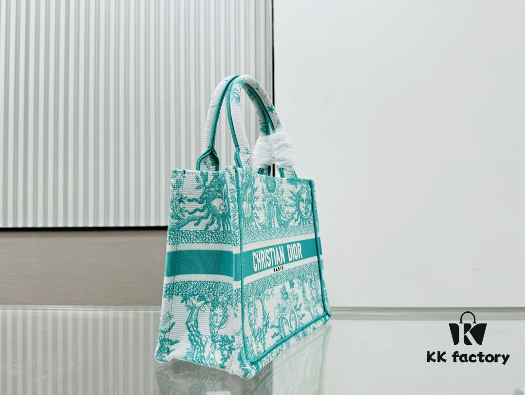 Authentic Thick Fabric Warning  ️ Small Size Book Tote