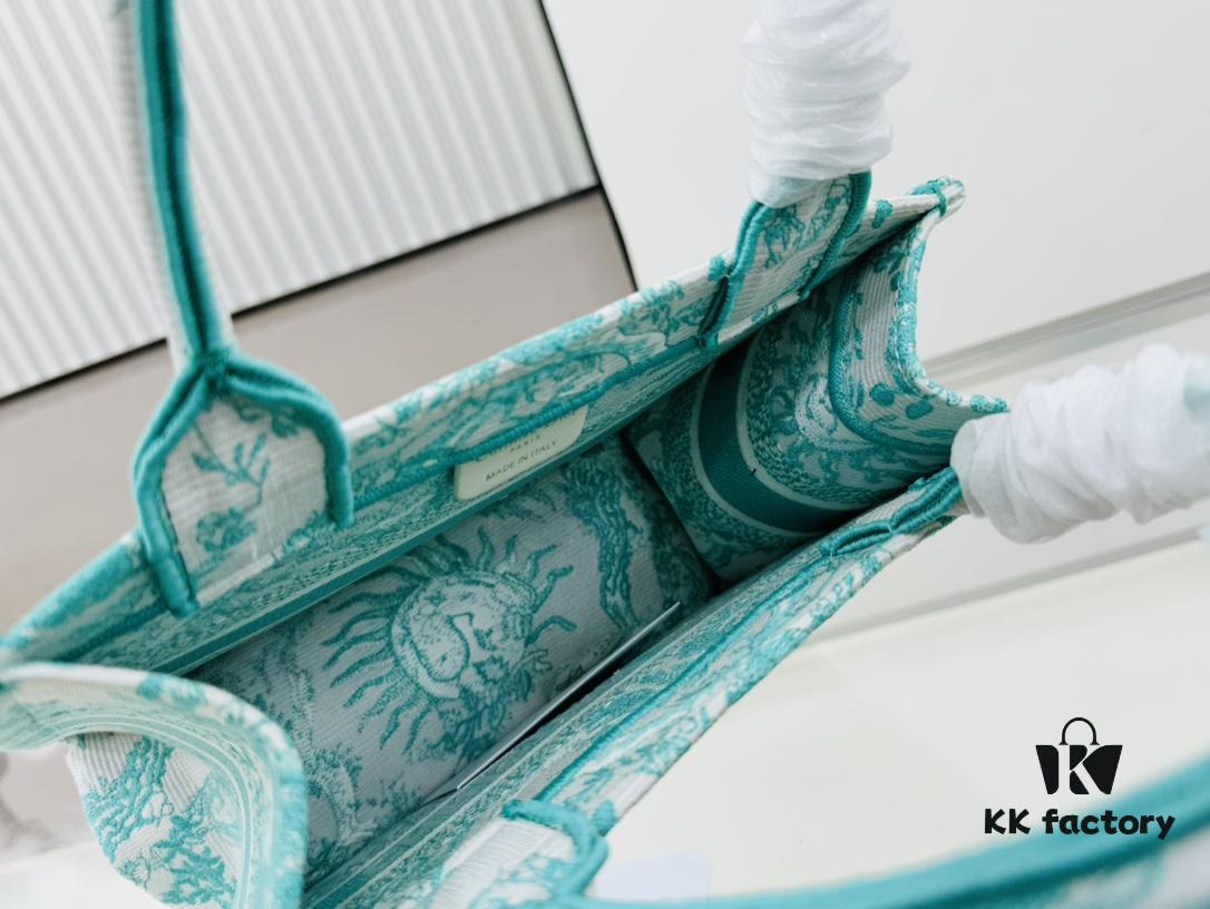 Authentic Thick Fabric Warning  ️ Small Size Book Tote