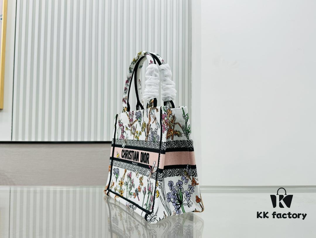 Authentic Thick Fabric Warning  ️ Small Size Book Tote