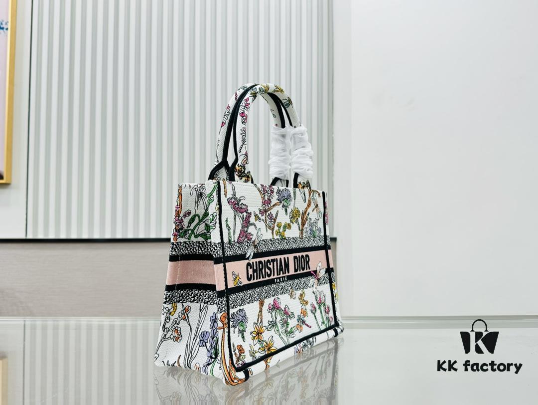 Authentic Thick Fabric Warning  ️ Small Size Book Tote