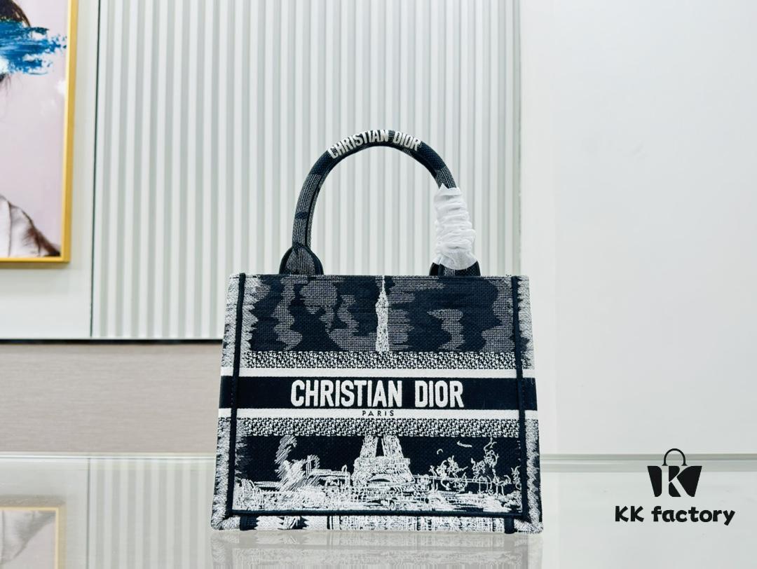 Authentic Thick Fabric Warning  ️ Small Size Book Tote