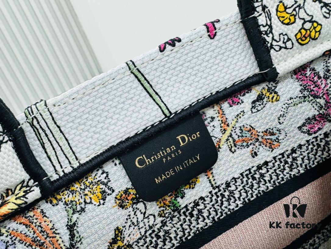 Authentic Thick Fabric Warning  ️ Small Size Book Tote