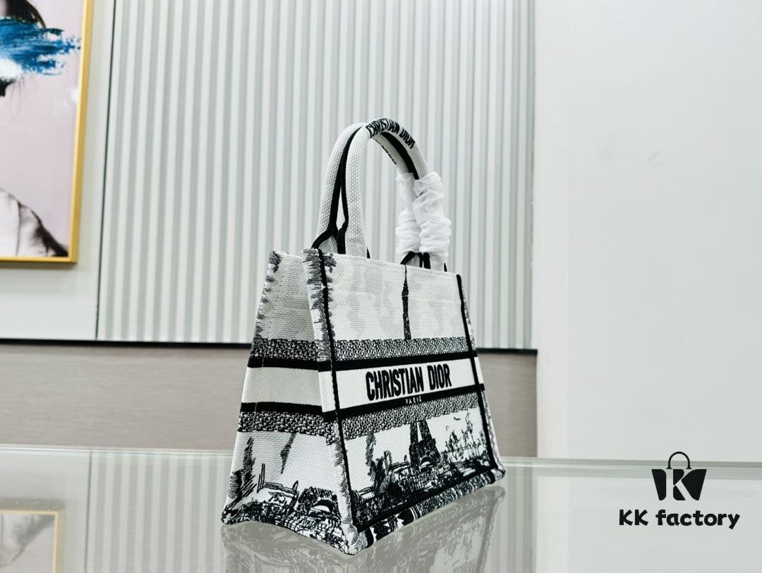 Authentic Thick Fabric Warning  ️ Small Size Book Tote