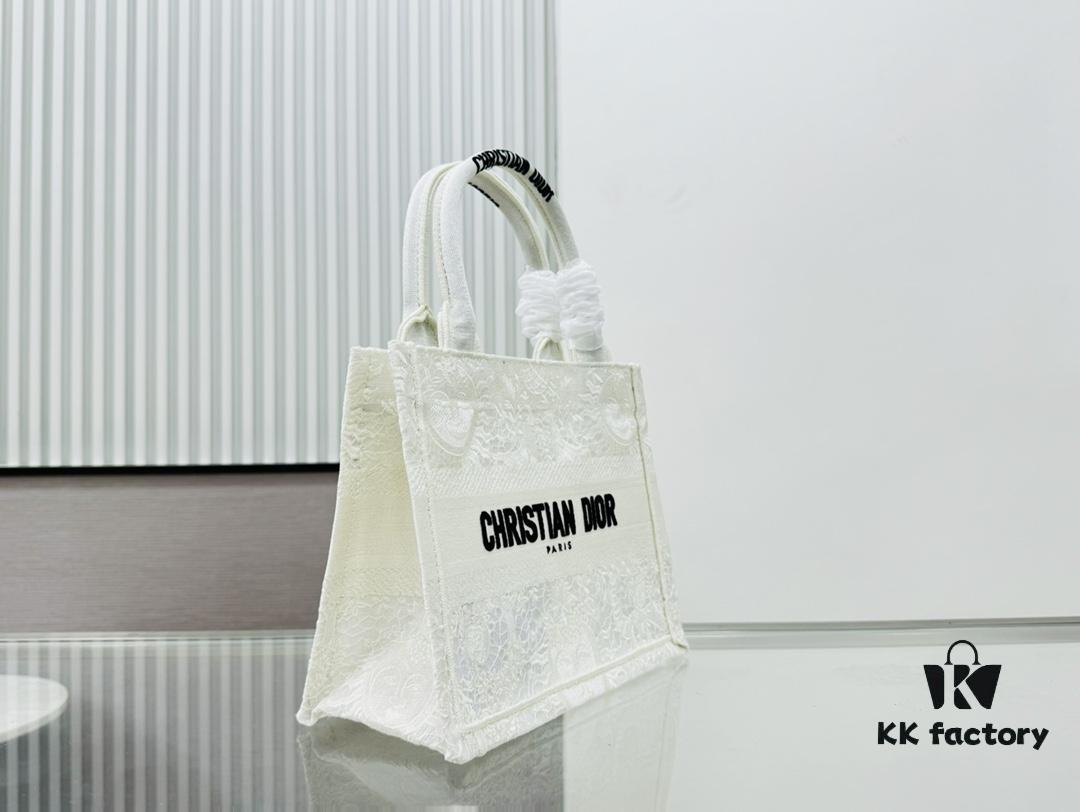 Authentic Thick Fabric Warning  ️ Small Size Book Tote