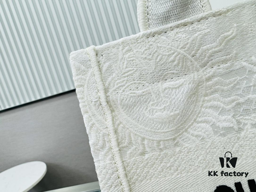 Authentic Thick Fabric Warning  ️ Small Size Book Tote