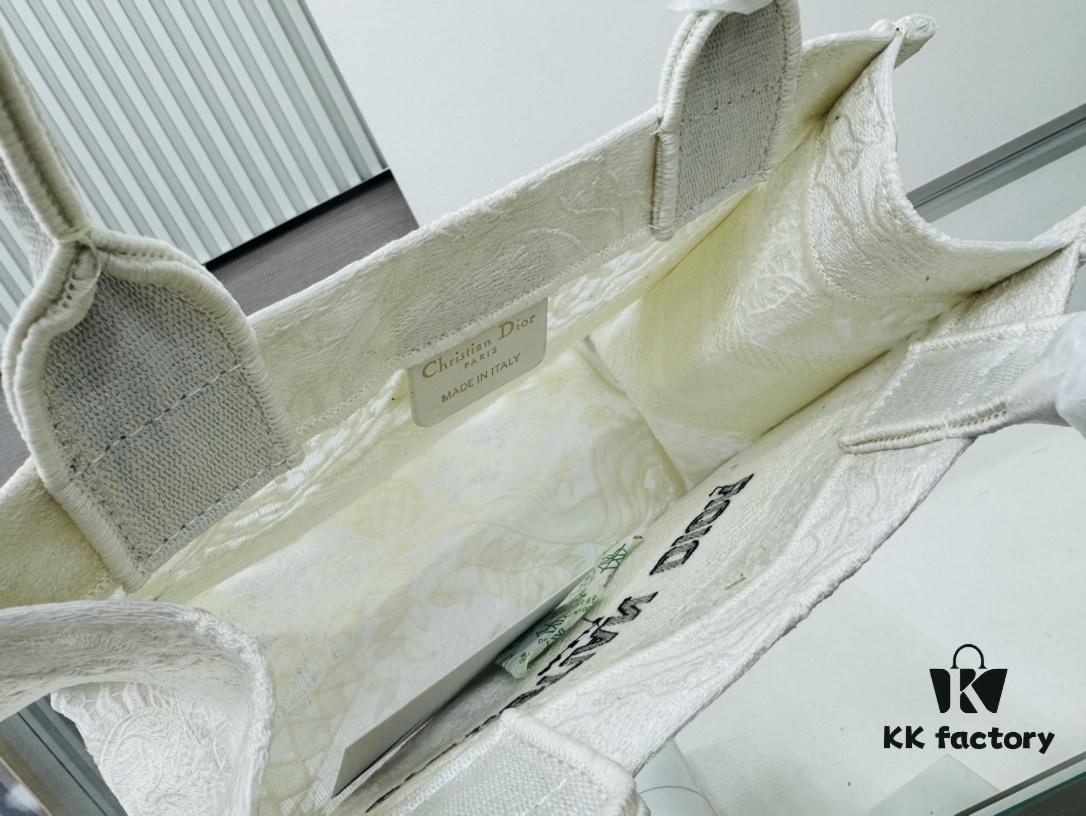 Authentic Thick Fabric Warning  ️ Small Size Book Tote