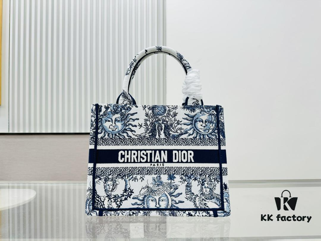 Authentic Thick Fabric Warning  ️ Small Size Book Tote