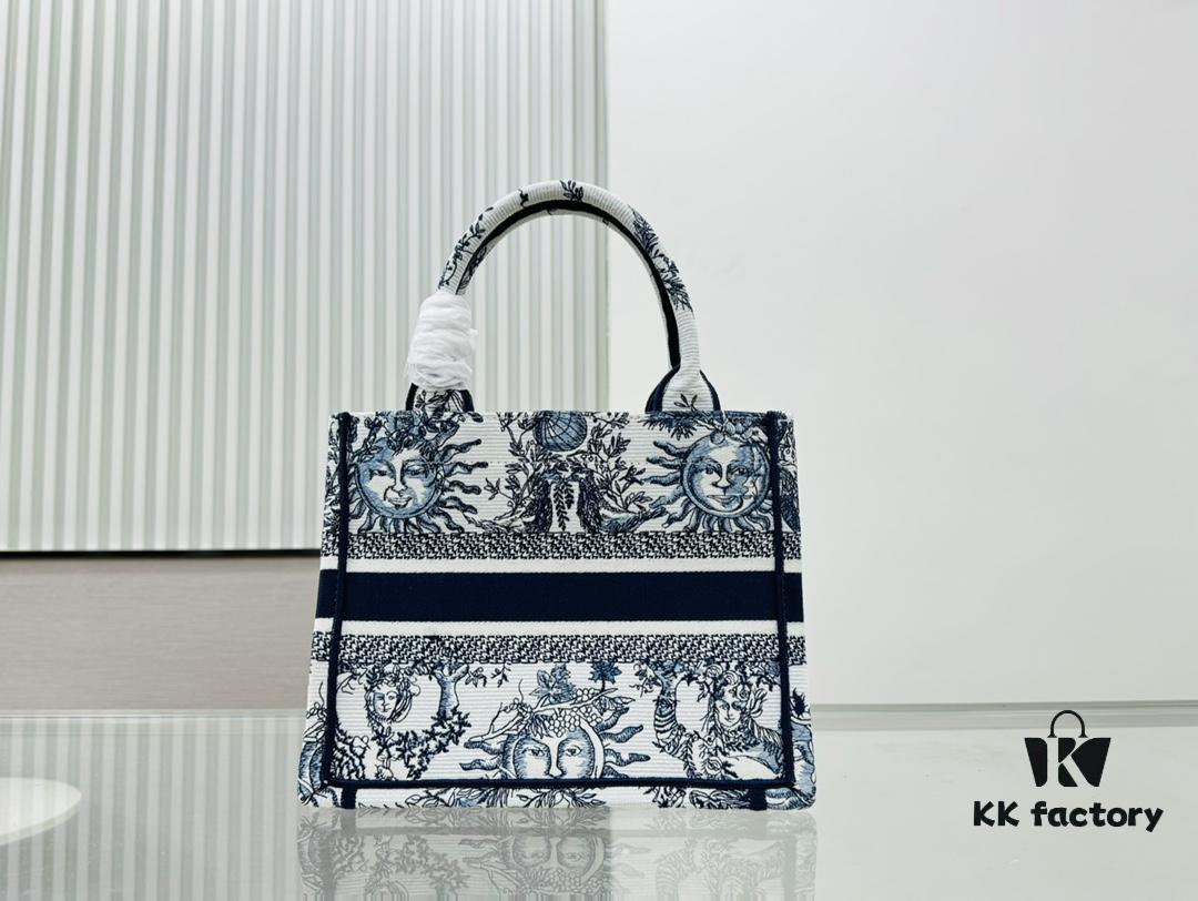 Authentic Thick Fabric Warning  ️ Small Size Book Tote