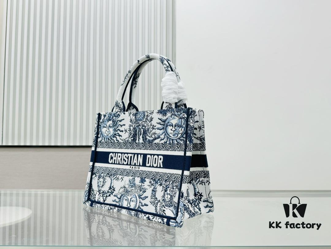 Authentic Thick Fabric Warning  ️ Small Size Book Tote