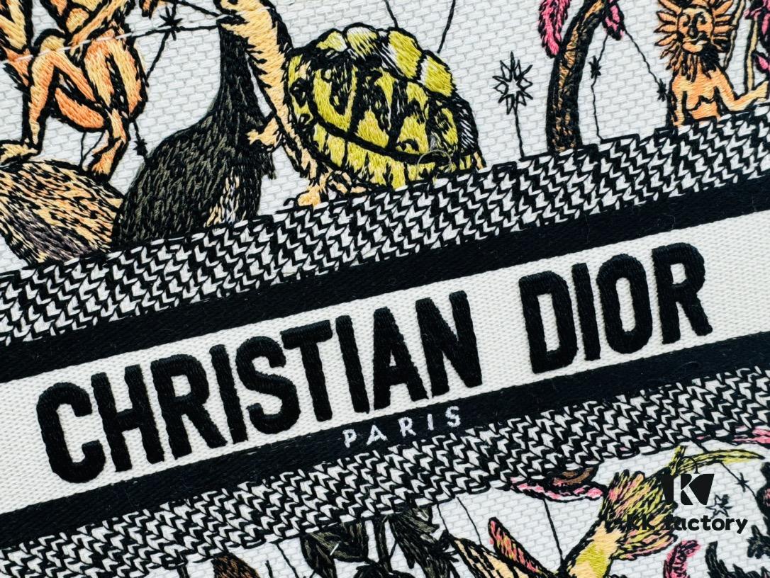 Authentic Thick Fabric Warning  ️ Small Size Book Tote