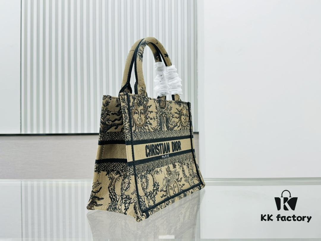 Authentic Thick Fabric Warning  ️ Small Size Book Tote