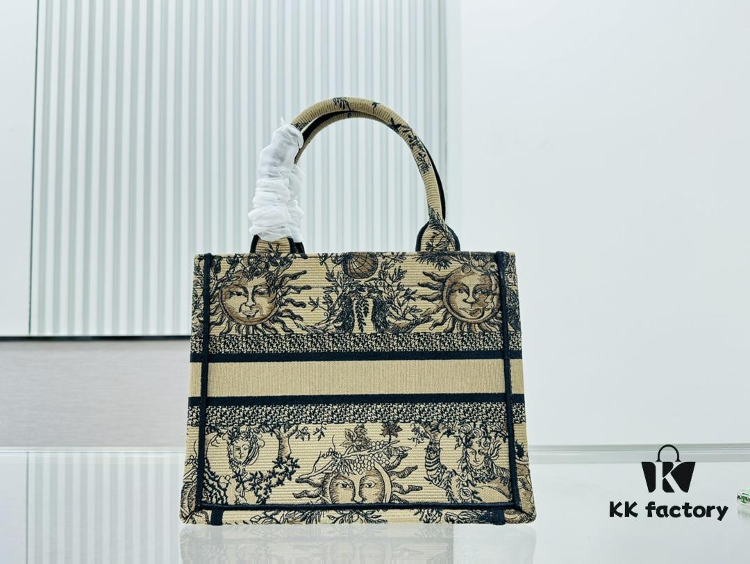 Authentic Thick Fabric Warning  ️ Small Size Book Tote