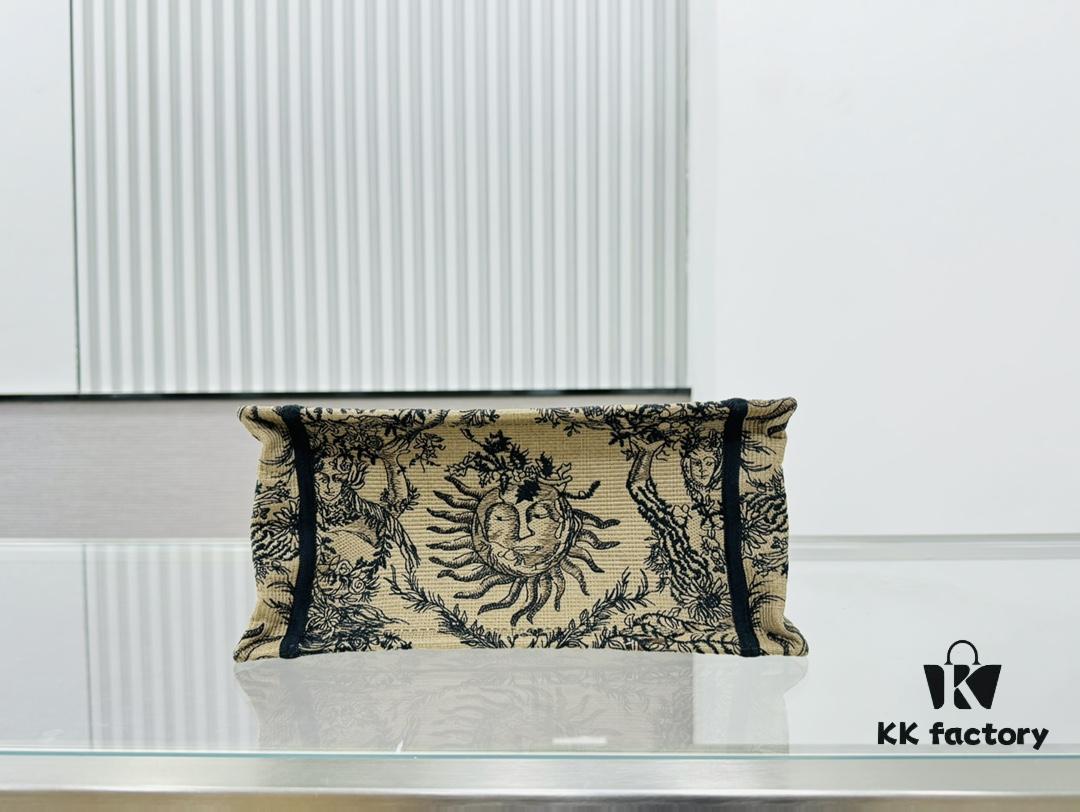 Authentic Thick Fabric Warning  ️ Small Size Book Tote