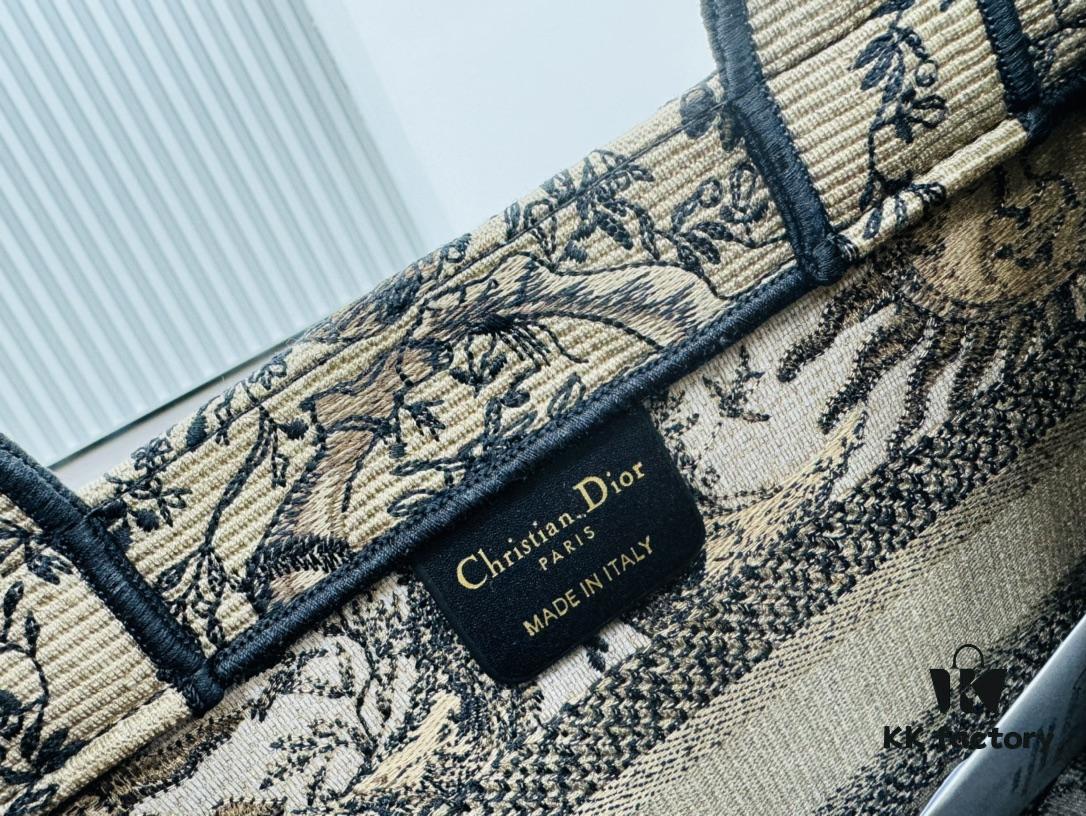 Authentic Thick Fabric Warning  ️ Small Size Book Tote