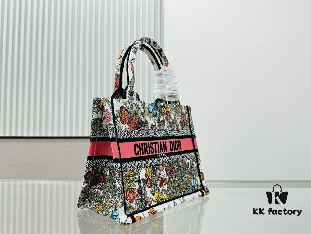 Authentic Thick Fabric Warning  ️ Small Size Book Tote