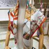 Luxury Custom Sweet Harness Double-Sided 90cm Silk Scarf, 100% Premium 18 Momme Twill Silk, Top Craftsmanship, High-End Fashion Accessory