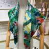 Luxury Custom Crystal Valley Double-Sided 90 Silk Scarf