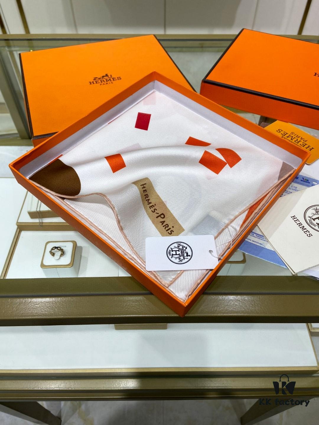 New Arrival 💫 Hermès Silk Scarf, Top-tier Craftsmanship, Exceptional Value! Recommended by All Who Bought!