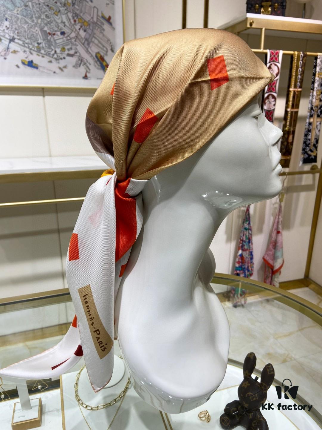 New Arrival 💫 Hermès Silk Scarf, Top-tier Craftsmanship, Exceptional Value! Recommended by All Who Bought!