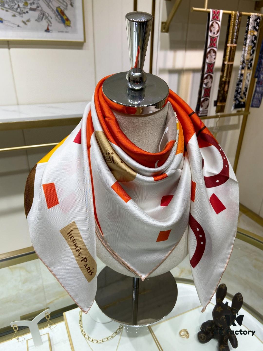 New Arrival 💫 Hermès Silk Scarf, Top-tier Craftsmanship, Exceptional Value! Recommended by All Who Bought!