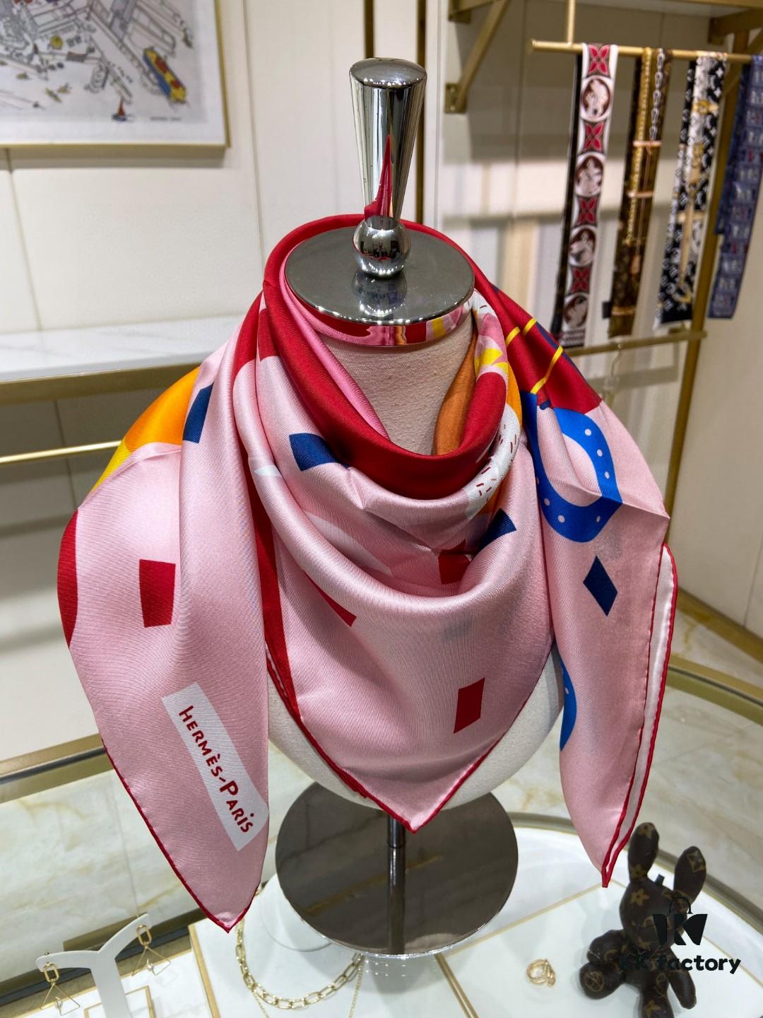 New Arrival 💫 Hermès Silk Scarf, Top-tier Craftsmanship, Exceptional Value! Recommended 💕