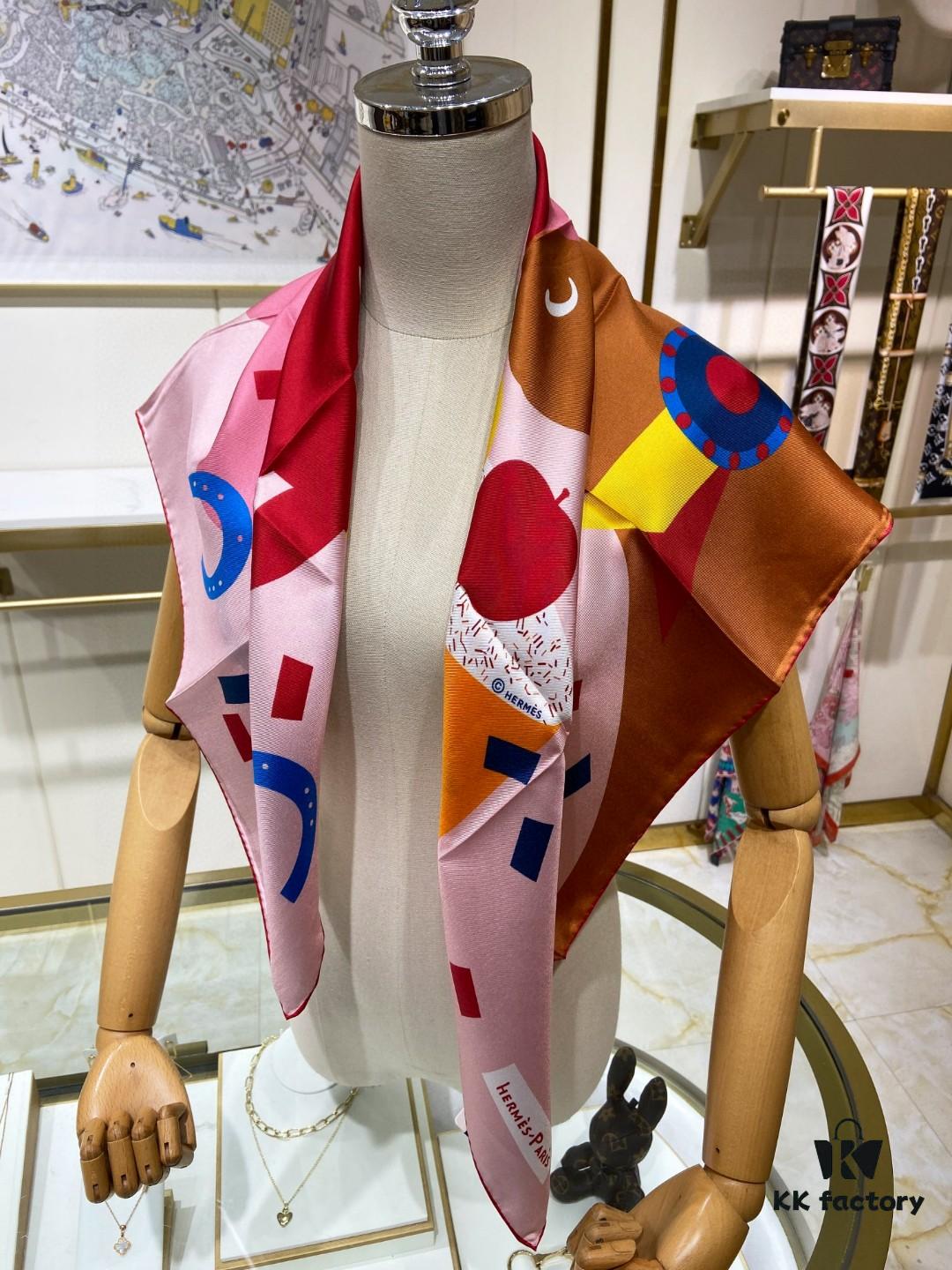 New Arrival 💫 Hermès Silk Scarf, Top-tier Craftsmanship, Exceptional Value! Recommended 💕