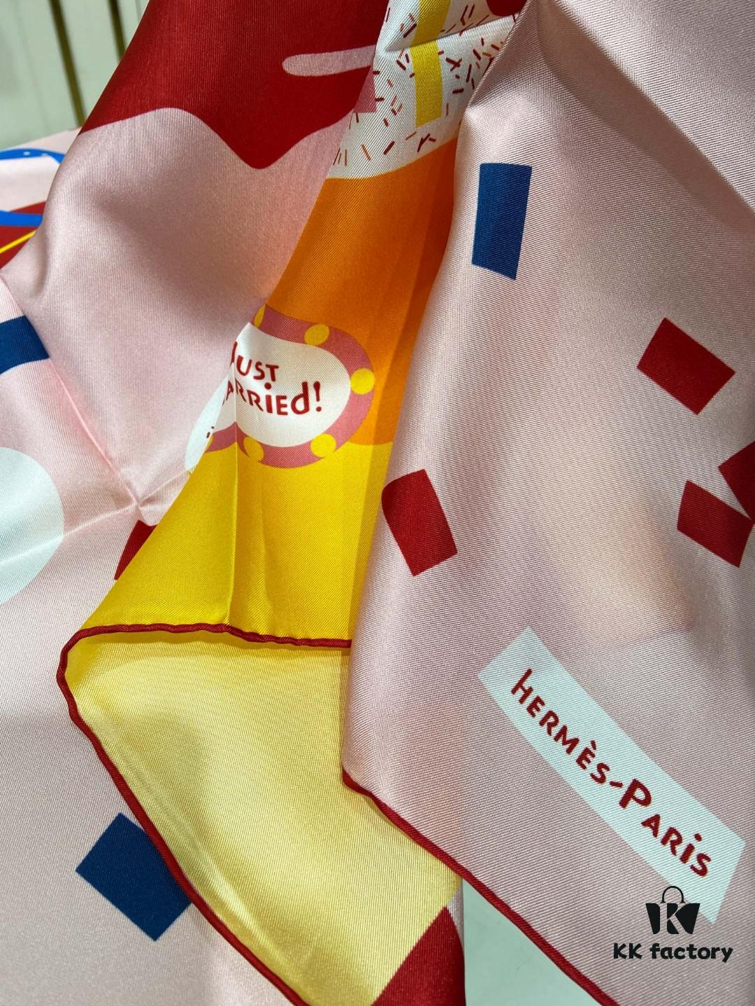 New Arrival 💫 Hermès Silk Scarf, Top-tier Craftsmanship, Exceptional Value! Recommended 💕