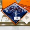 New Arrival💫 Hermès-Style Single-Sided 100% Premium Silk Square Scarf, 90cm x 90cm, Exquisite Craftsmanship, Highly Recommended!
