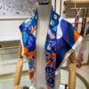 New Arrival 💫 Silk Scarf 'Large Horse Head Square Scarf 90' – 100% Premium Twill Silk, 90cm x 90cm, Top-Tier Craftsmanship, Highly Recommended!