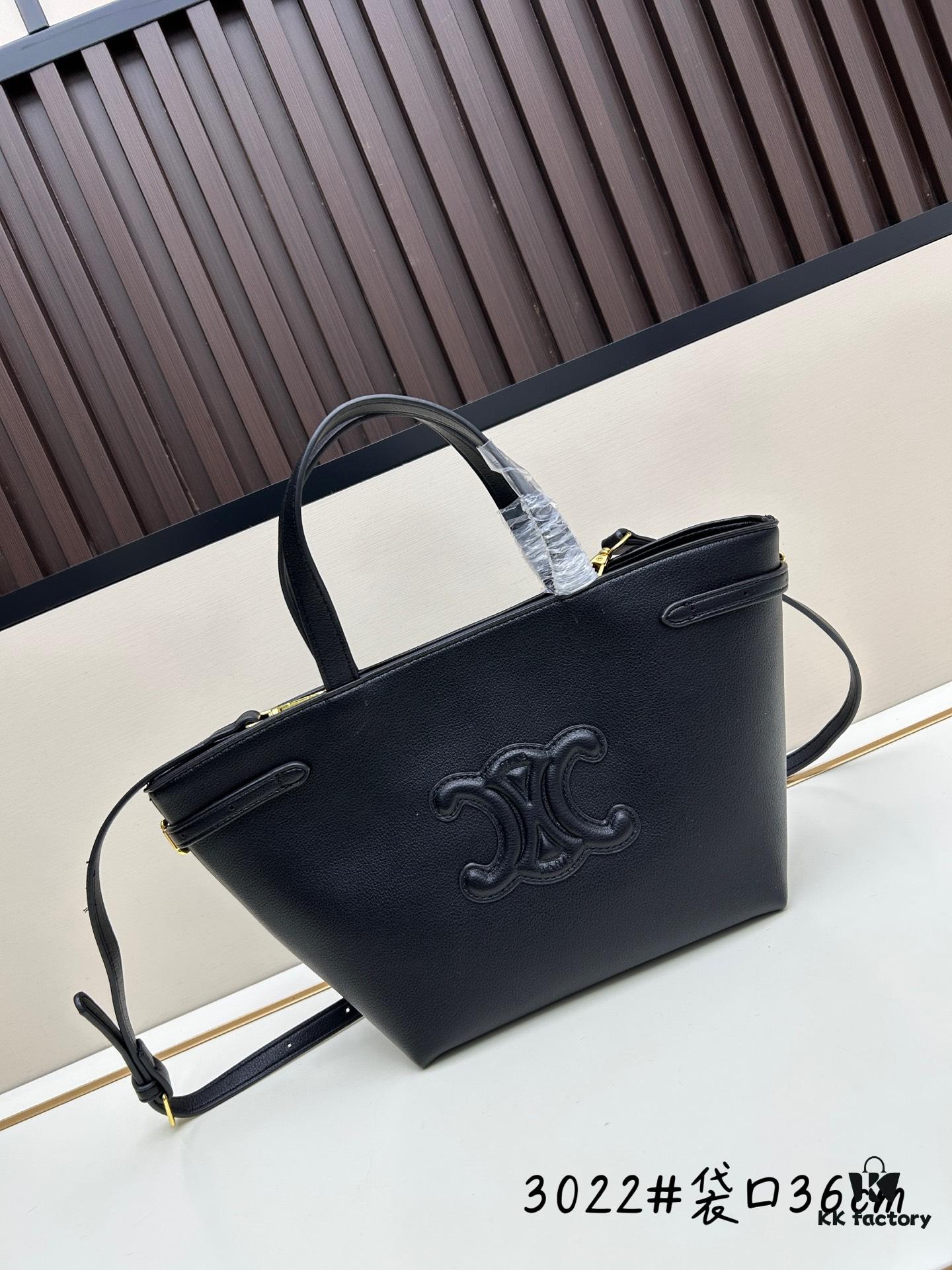 Celine Arc de Triomphe Tote Bag with Archway Gold Buckle