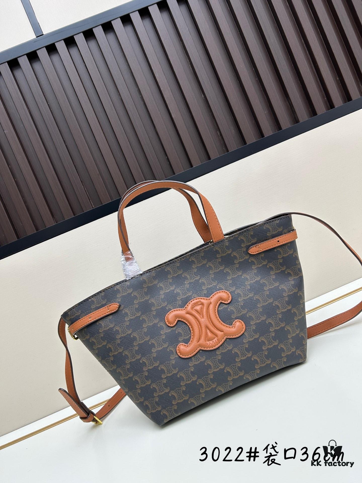 Celine Arc de Triomphe Tote Bag with Archway Gold Buckle