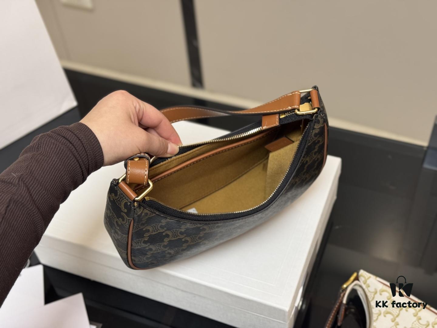 Celine Ava Underarm Bag with Box, Size: 24*20cm