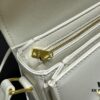 Celine Triomphe Hand-Rubbed Calfskin Shoulder Bag