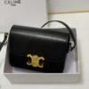 Celine Triomphe Hand-Rubbed Calfskin Shoulder Bag
