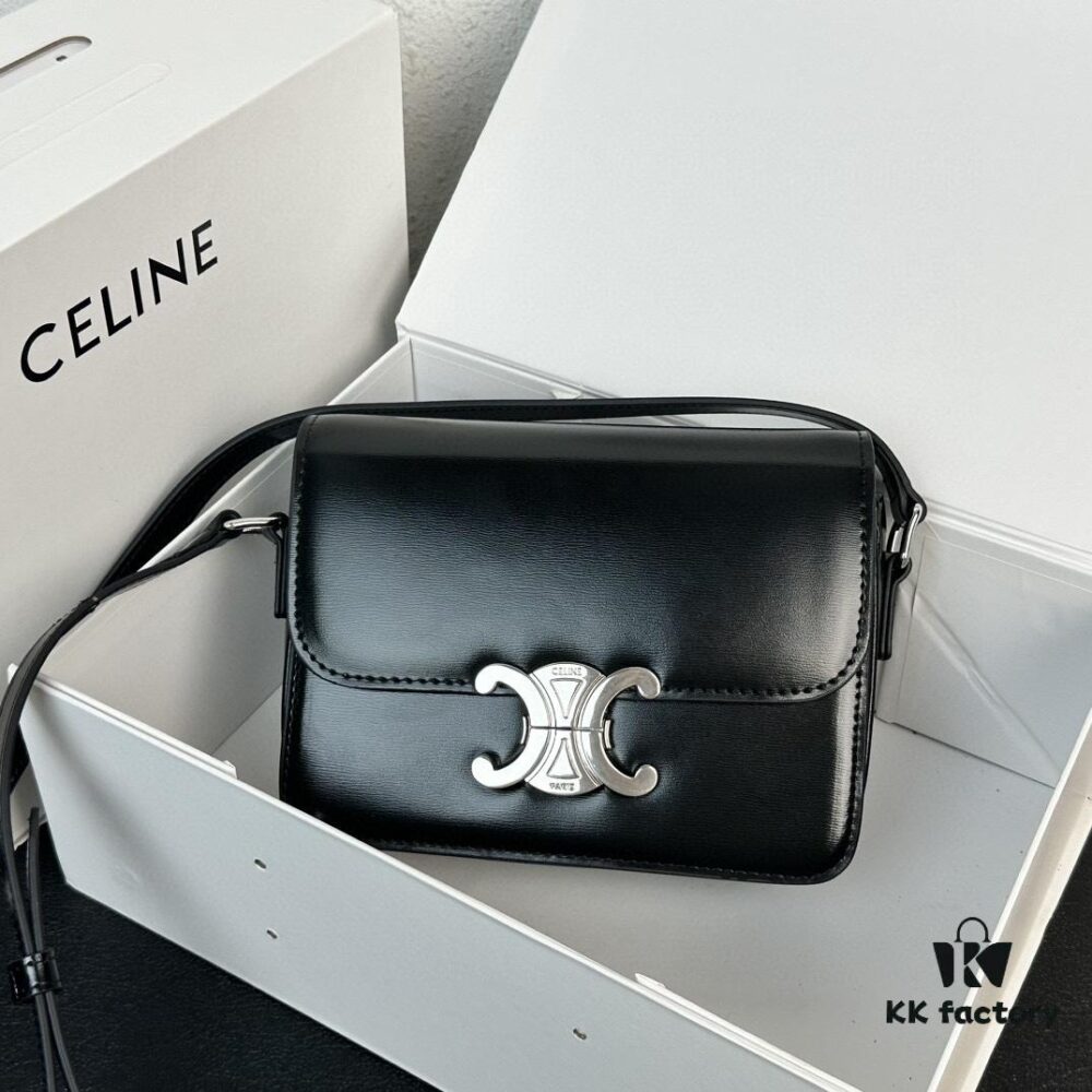 Celine Triumph Teen Smooth Calfskin Leather Bag